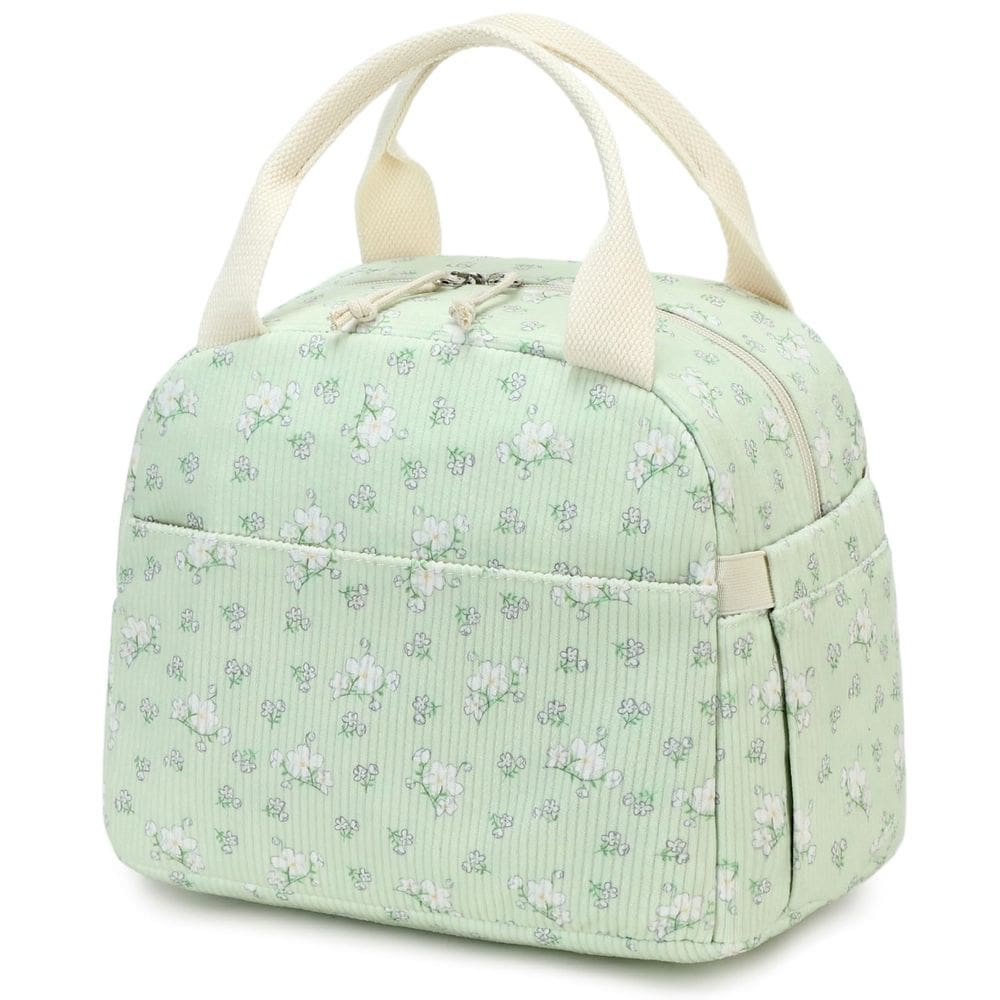 Lancheira Bluboon Cotelê Isolada Reutilizável de Grande Capacidade