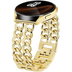 Pulseira JR.DM Gold Metal de 20 mm para Samsung Galaxy Watch
