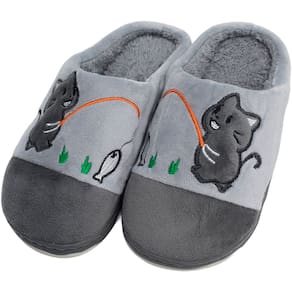Pantufas Chinelo Gatinho Pelúcia Sapato De Inverno Infantil