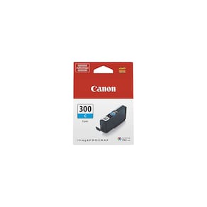 Tanque de tinta Canon PFI-300 Ciano genuíno para imagePROGRAF PRO-300