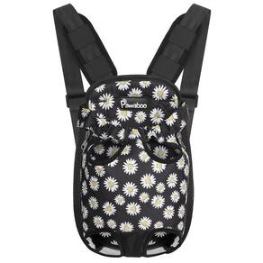 Mochila Pawaboo ajustável frontal para cães pequenos