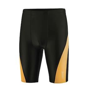 Jammers de natação DEVOROPA Boys` Big Kid Splice preto/laranja M