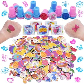 Conjunto de artes e ofícios de Páscoa JOYIN 1000+, adesivos, carimbos, etc