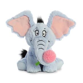 Bicho de pelúcia Aurora Whimsical Dr. Seuss Horton 30cm azul