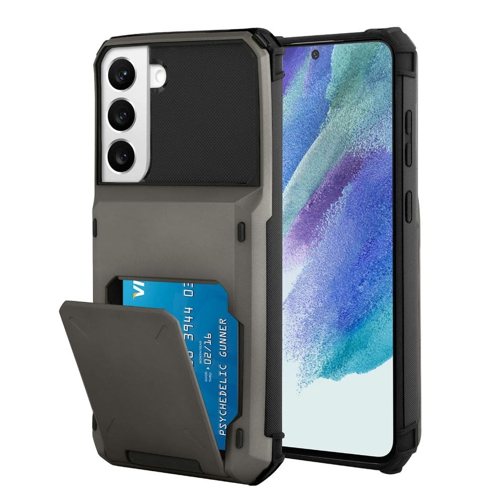 Capa de telefone Marphe Wallet com suporte de cartão para Samsung S21 FE
