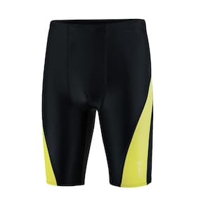 Jammers de natação DEVOROPA Boys` Splice Youth preto/amarelo tamanho L