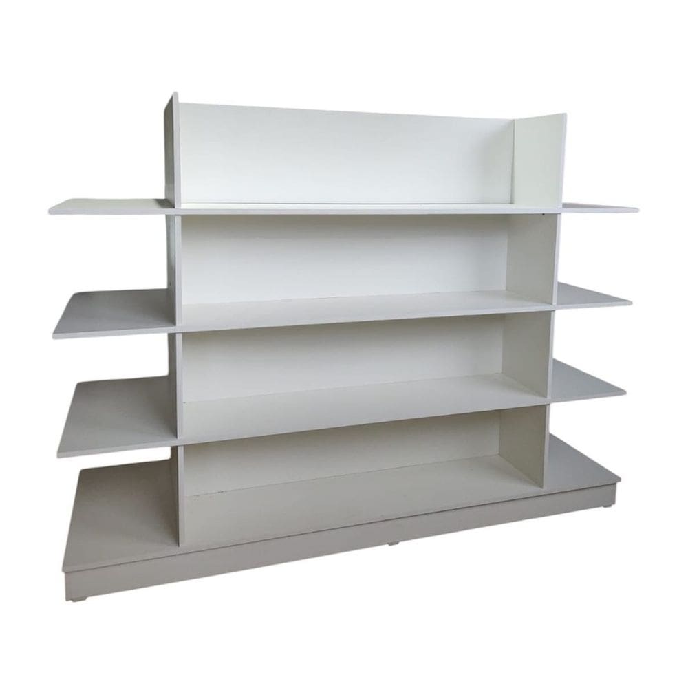 Gôndola Central 100% Mdf Branco - Suprema Móveis