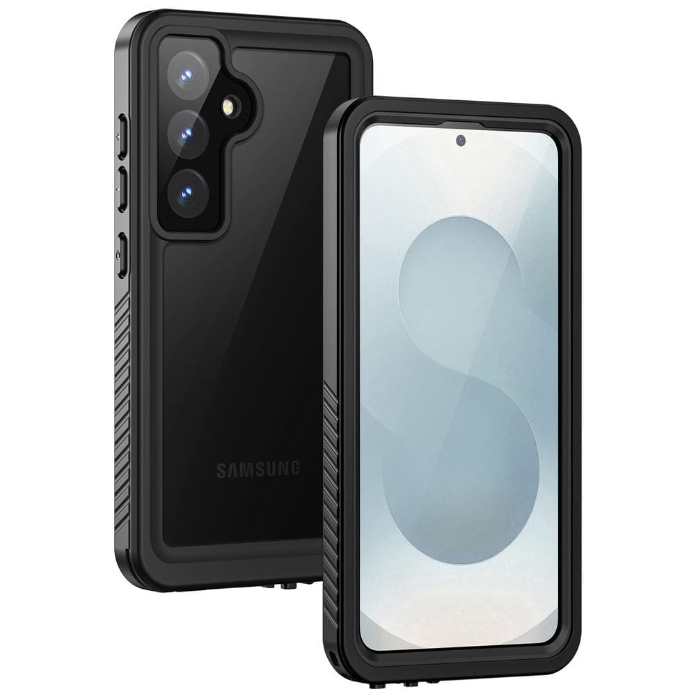 Capa impermeável Lanhiem para Samsung Galaxy S25+ Plus preta