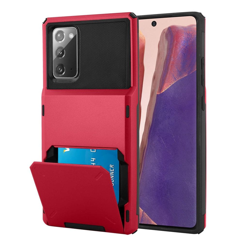 Capa de telefone Marphe Wallet com suporte de cartão para Samsung Note 20
