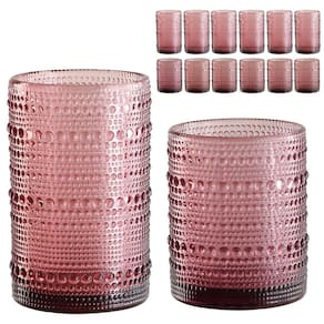 Conjunto de copos para beber ZMOWIPDL Vintage Glassware 360ml e 450ml