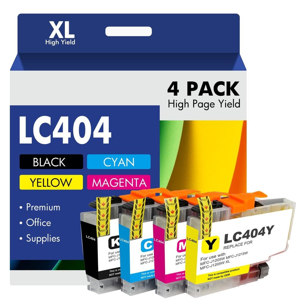 Cartuchos de tinta Toner H-Party LC404XL LC404 para Brother 404XL