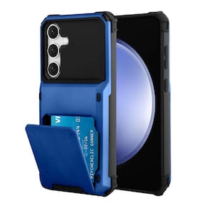 Capa tipo carteira Marphe para Samsung Galaxy S23 FE com compartimento para 4 cartões