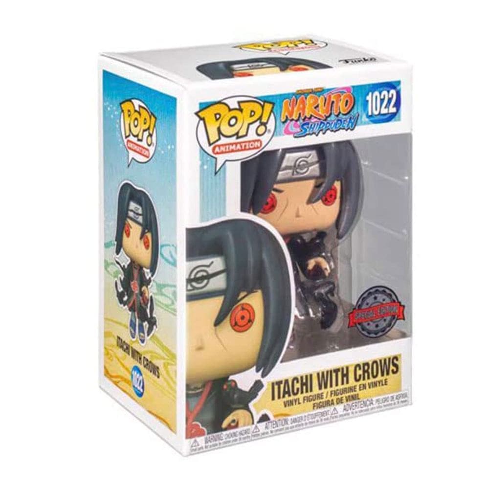 Funko POP! Animação Naruto Shippuden Itachi com corvos