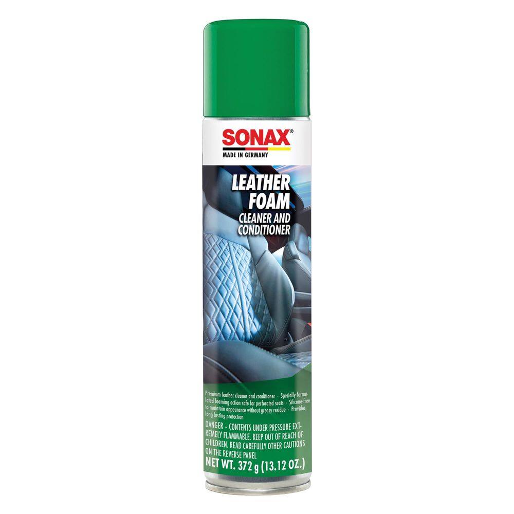 Limpador e condicionador de couro SONAX Leather Foam 385ml