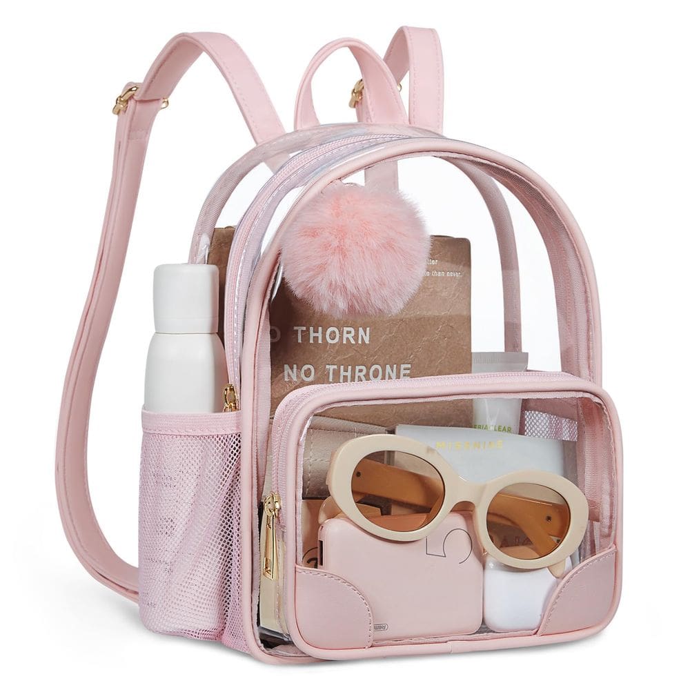 Mochila transparente Missnine Anti-Theft Small Mini para eventos esportivos