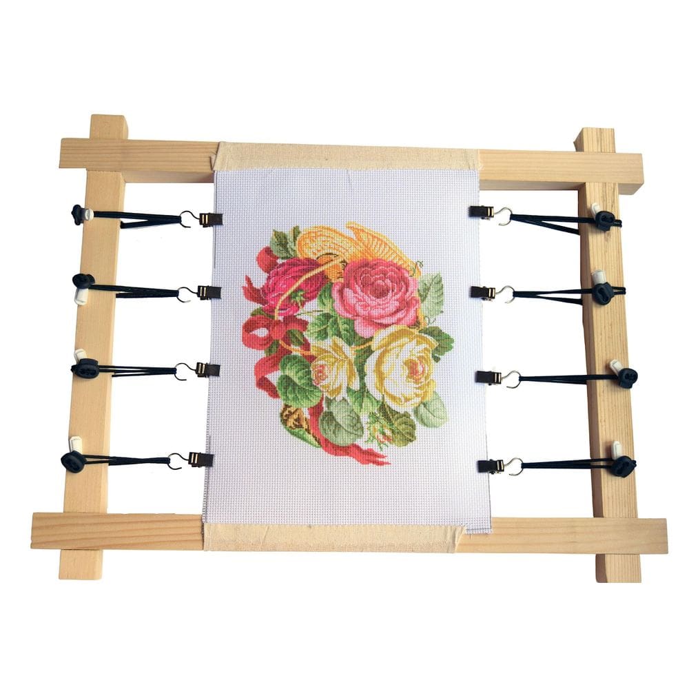 Conjunto de 8 tensores laterais para molduras de bordado