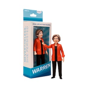 Figura de ação FCTRY Elizabeth Warren Política na vida real