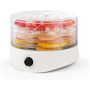 Desidratador de Alimentos com 5 Bandejas e Controle de Temperatura 280W, Branca, 110v, CHEF, Branco