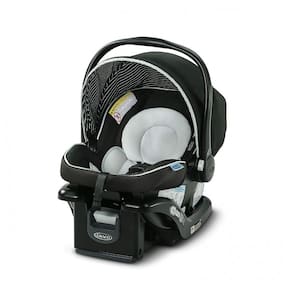Cadeira de Bebê para Carro com Base Ajustável em 4 Posições, Graco SnugRide 35 Lite LX, Preta