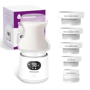 Aquecedor de mamadeiras portátil WERBME Fast Heating para viagens de bebês