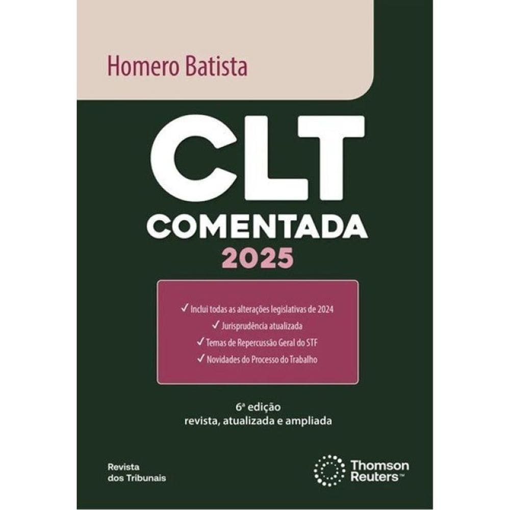 Clt Comentada - 2025