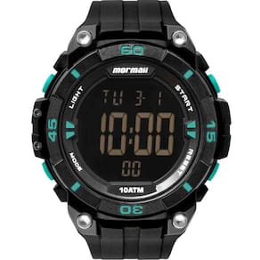 Relógio Preto Masculino Mormaii Wave MO2911B/K8P