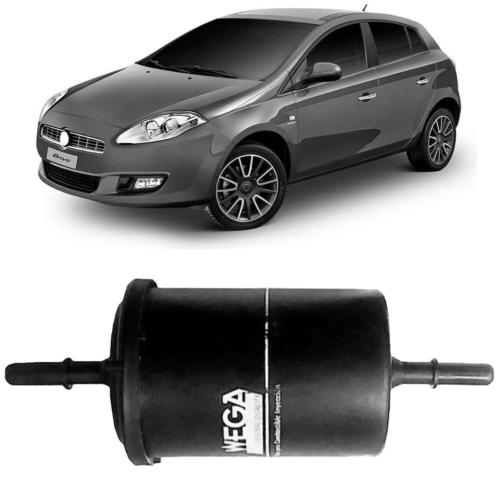 Filtro Combustível Fiat Bravo 1999 a 2016 WEGA FCI-1660