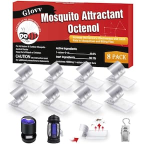 Recarga de isca Mosquito Lure, 8 iscas de octenol de 8 litros para Bug Zapper