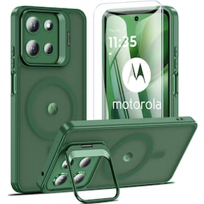 Capa de telefone OWKEY para Motorola Moto G 5G 2025 Magnetic Green