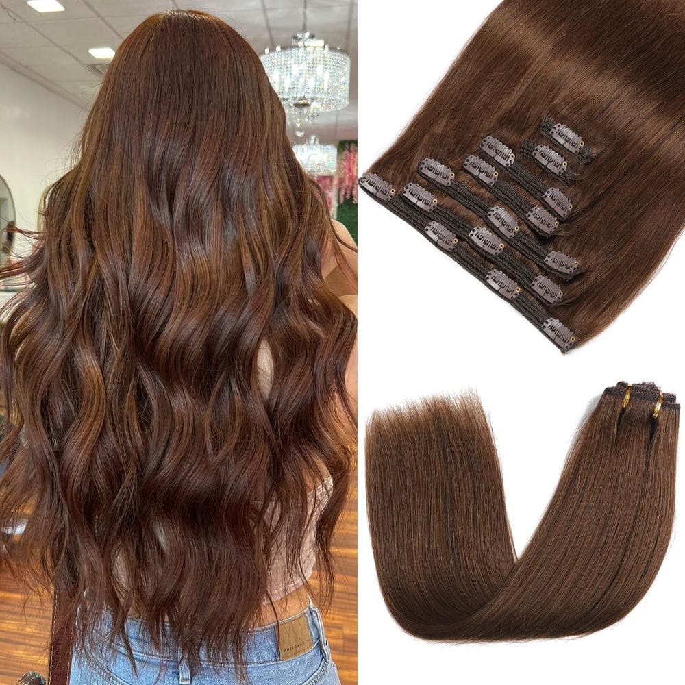 Extensões de cabelo Clip in Rimoss Real Human Hair 140 g 40 cm