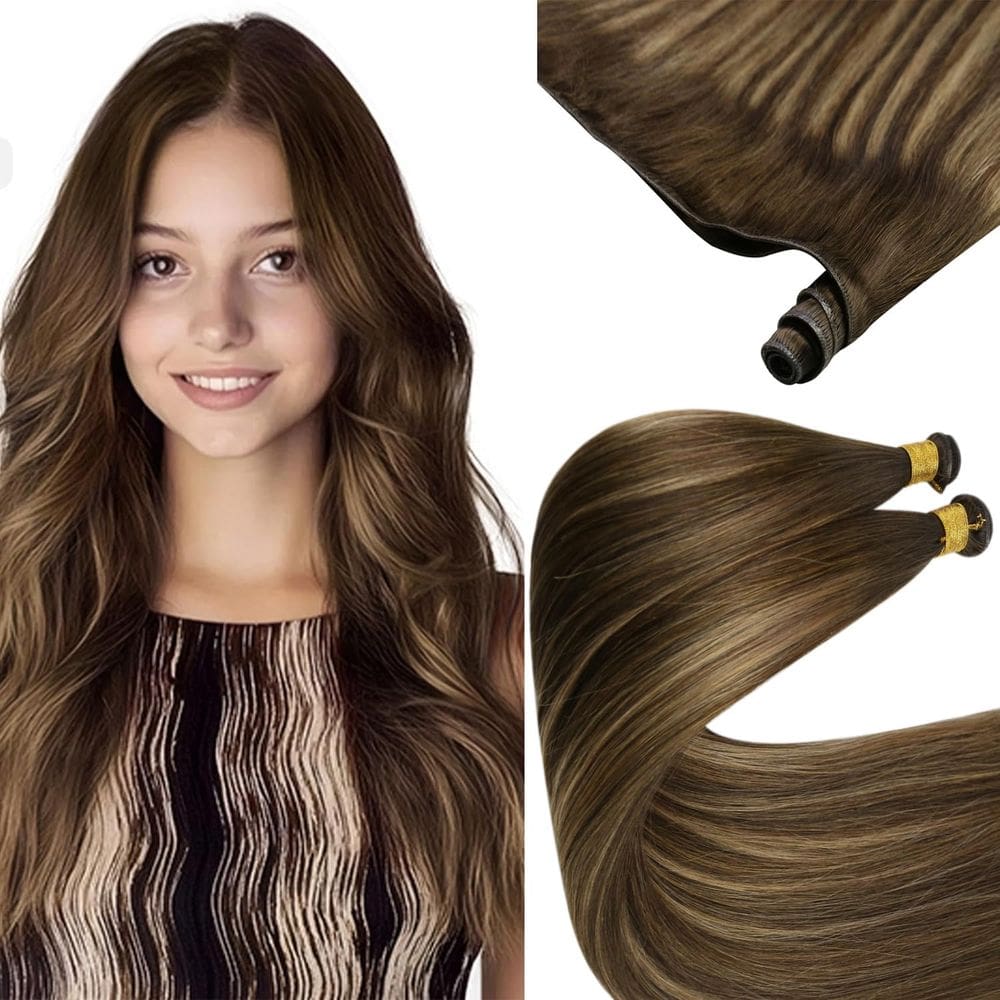 Extensões de cabelo Sunny Hair Genius Weft Balayage 14 polegadas