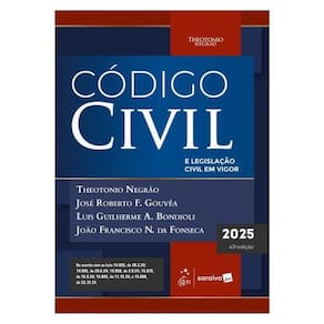 Código Civil E Legislação Civil Em Vigor - 43ª Edição 2025