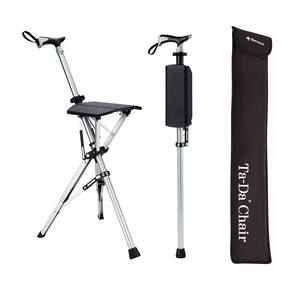 Cadeira dobrável com bastão de caminhada STEP2GOLD Ta-Da Cadeira 34,6 cm