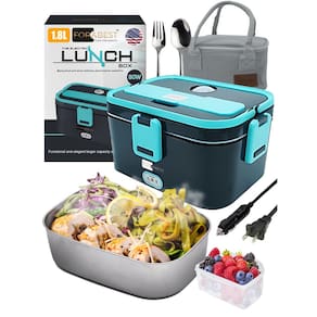 Lancheira elétrica FORABEST 1.8L em aço inoxidável 80W 12V/24V