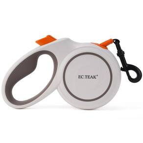 Coleira retrátil para cães EC.TEAK para cães de médio/grande porte de até 50 kg