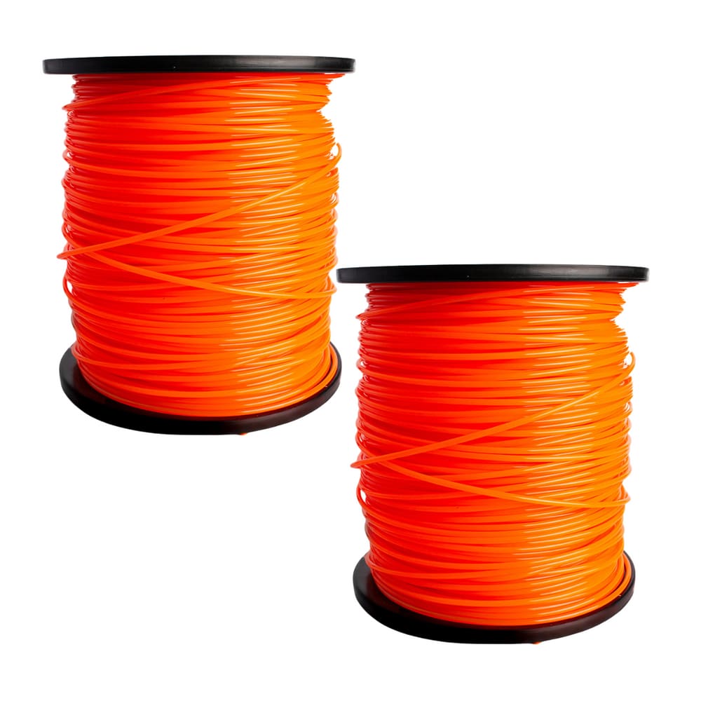 KIT 2 Bobinas Fio Nylon Redondo Roçadeira 3mm 2kg - Sanre