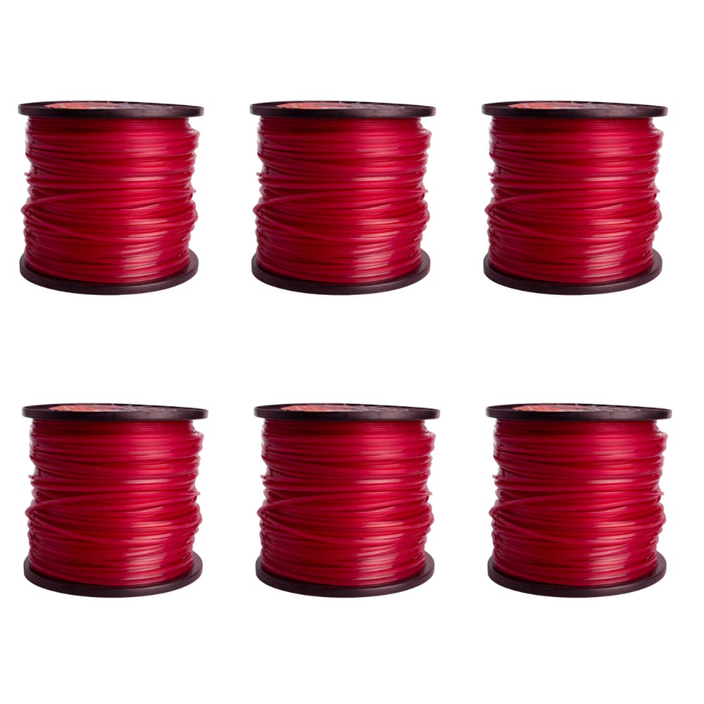 KIT 6 Bobinas Fio Nylon Quadrado Roçadeira 3mm 2kg - Sanre Brasil