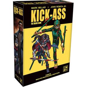 Jogo de tabuleiro CMON Kick-Ass com miniaturas altamente detalhadas