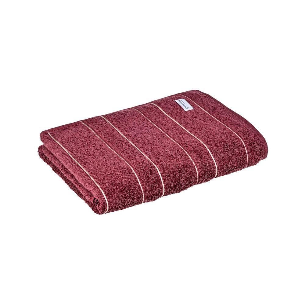 Toalha de Banho Flow Borgonha 80x150cm - Cavhome