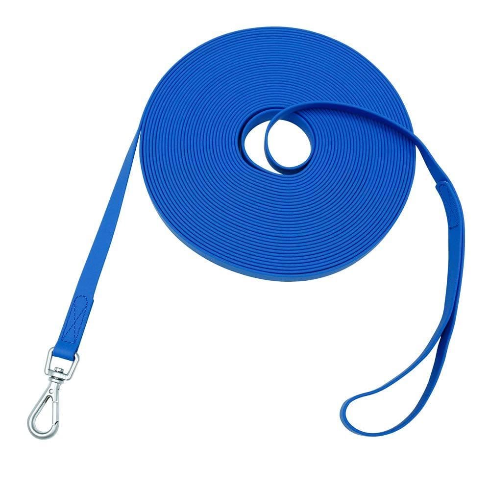 Coleira de treinamento para cães NIMBLE Waterproof 5m 10m 15m 30m 15ft azul