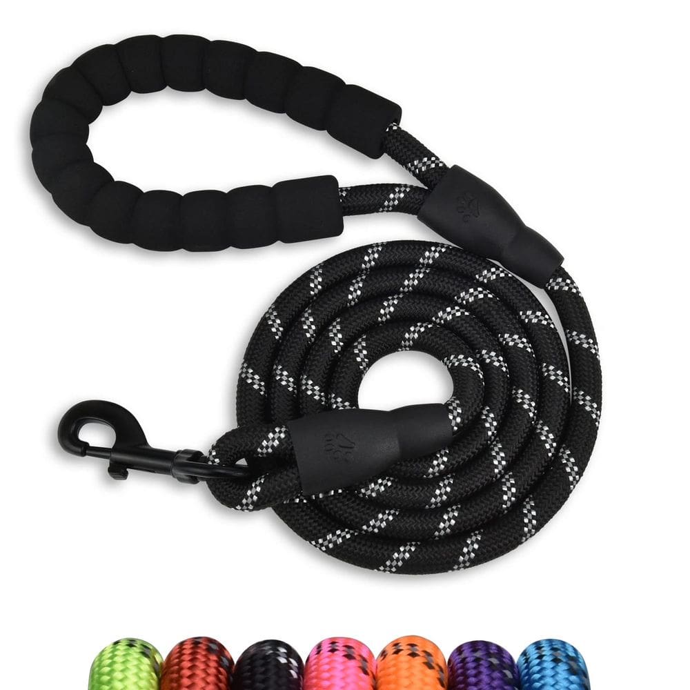 Dog Leash Panykoo Strong Corda de nylon de 1,5/1,8 m para cães pequenos, médios e grandes