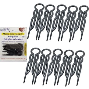 Alfinetes de cabelo Good Hair Days Magic Grip em forma de U x10