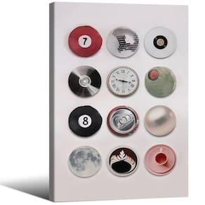 Pôster XSCQ Trendy Retro Disco Vintage Lucky 8 Ball 40x60cm