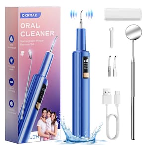 Removedor de placa bacteriana OXRMAK Dental Calculus Kit recarregável