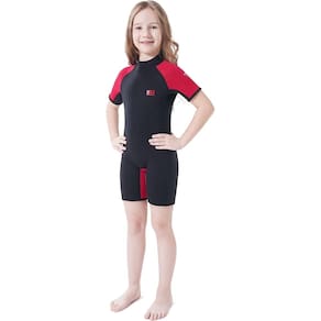 Roupa de mergulho Dark Lightning Kids 3/2 mm Neoprene Thermal Shorty