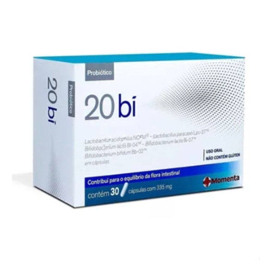 Probióticos 20BI Momenta 30 Cápsulas
