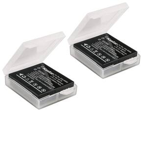 Pacote com 2 baterias Kastar para câmeras Panasonic Lumix CGA-S005