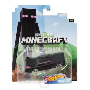 Carro de personagem Hot Wheels Minecraft Gaming 2020 Enderman 1/64