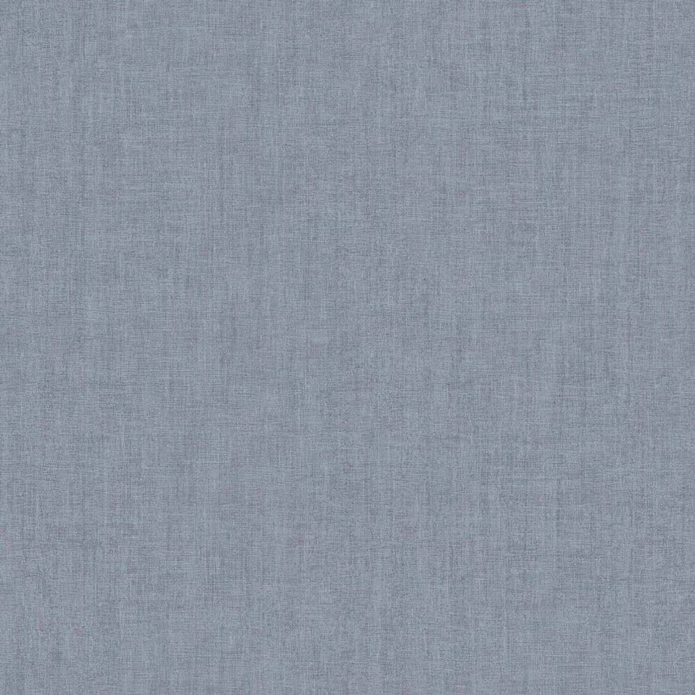 Papel de Parede Botany House Aspecto Têxtil Azul 15586