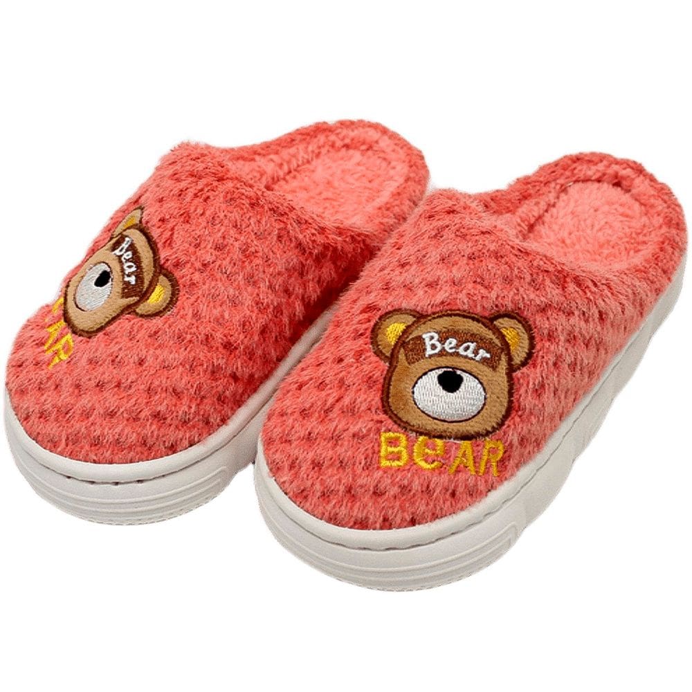 Pantufas Infantil Sapatos Chinelos De Inverno Ursinho Urso